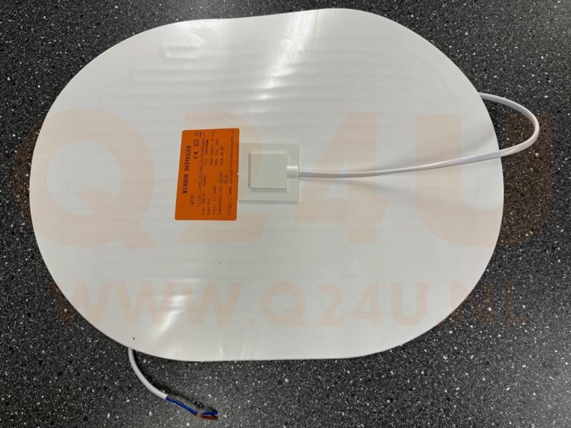 Riscaldamento per specchio da bagno Rettangolo 400 x 500 - 230 volt