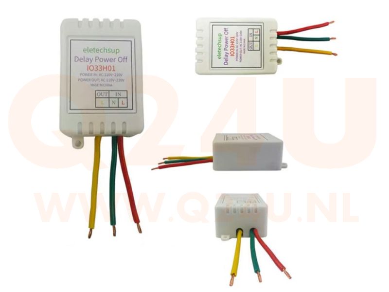 Controller timer di spegnimento regolabile da 1 a 480 minuti – AC 110–220V – Max. 1400W