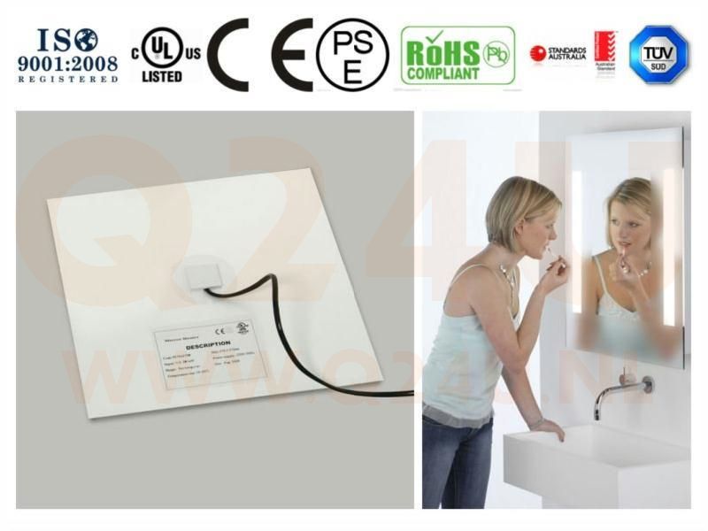 Riscaldamento per specchio da bagno Rettangolo 265 x 805 mm - 230 volt