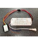 Driver LED 24V 4A 48W con interruttore touch e uscita 230V per riscaldamento dello specchio – Modello GWV-4824-L