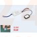 Corbett KBT-12V36A Driver LED 12V 36W con interruttore touch – Alimentatore dimmerabile per illuminazione LED da specchio